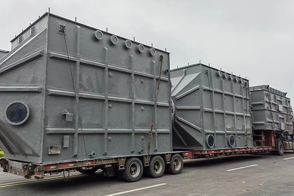 What are the spray painting exhaust gas treatment equipment available